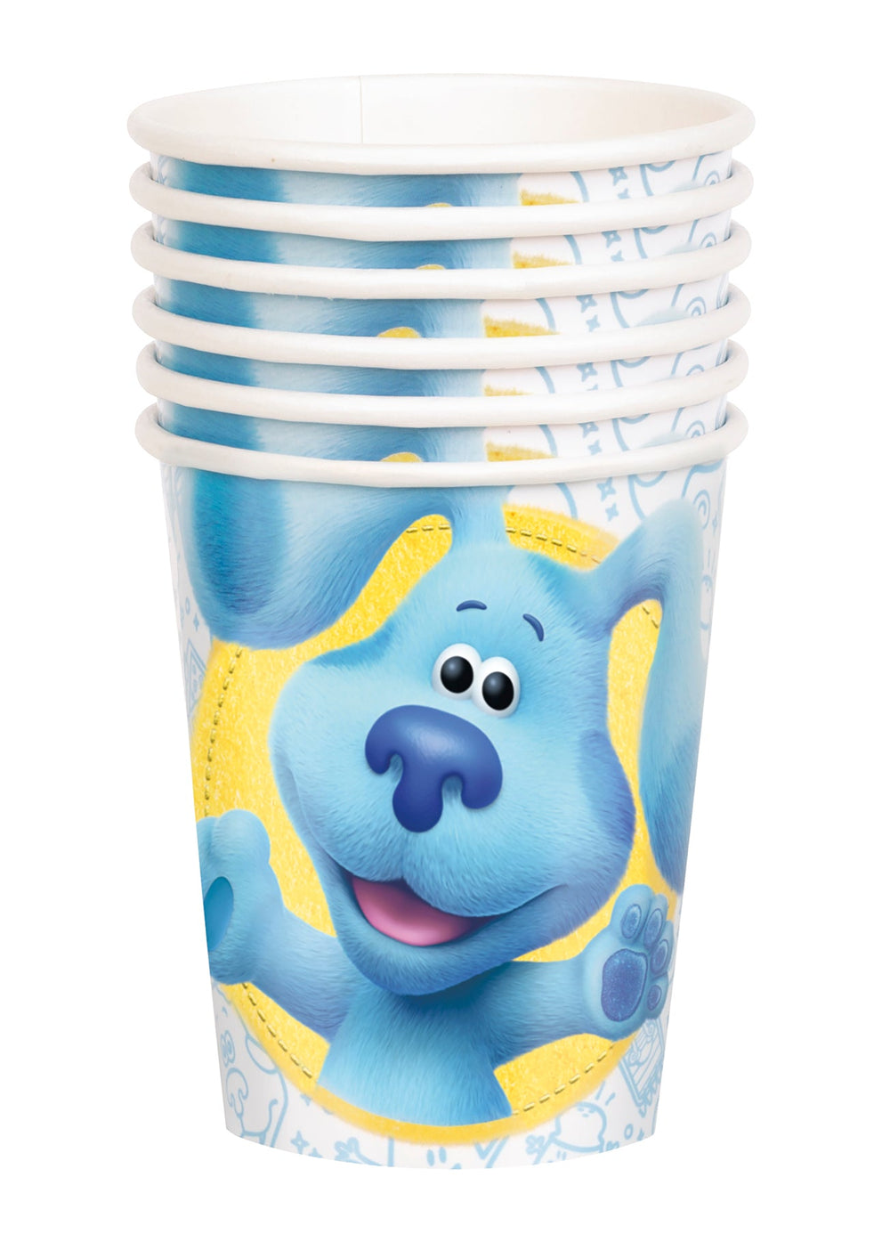 Verre en Carton Blue's Clues (8) - Rejoignez Blue et ses Amis pour une Aventure Colorée !