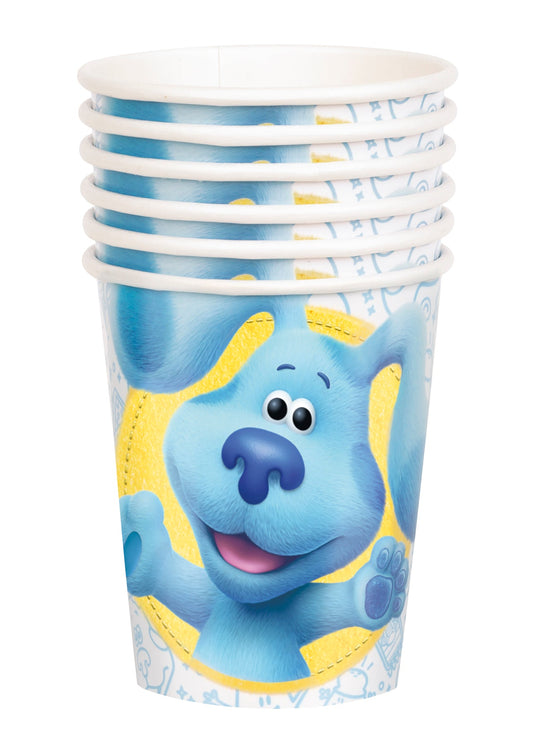 Verre en Carton Blue's Clues (8) - Rejoignez Blue et ses Amis pour une Aventure Colorée !