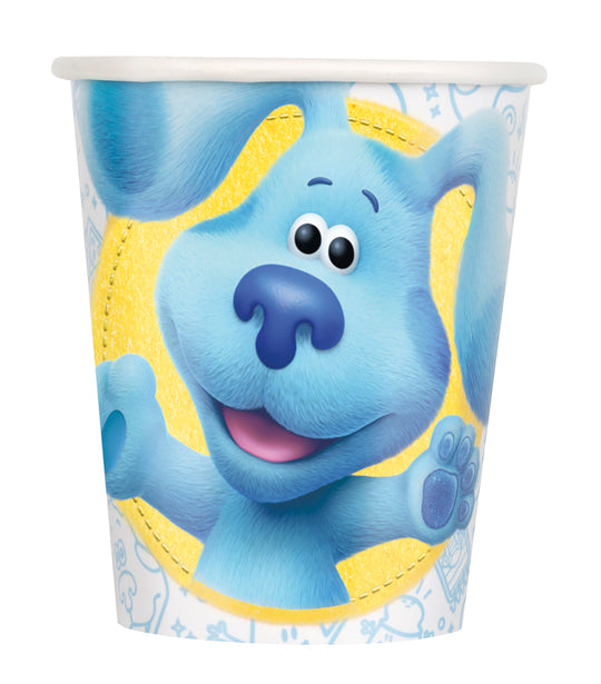 Verre en Carton Blue's Clues (8) - Rejoignez Blue et ses Amis pour une Aventure Colorée !