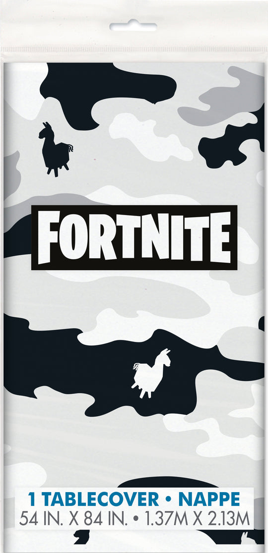 Battle Royale Bonanza Tablecover – Level Up Your Party Vibe with Fortnite!