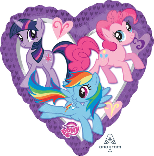 My Little Pony Super-Float Foil Balloon - Perfect Party Décor, Self-Sealing Technology