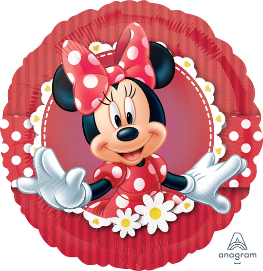 Ballon Mylar Minnie Mouse - Amplifiez l'Ambiance de la Fête avec une Durée de Flottaison Supérieure