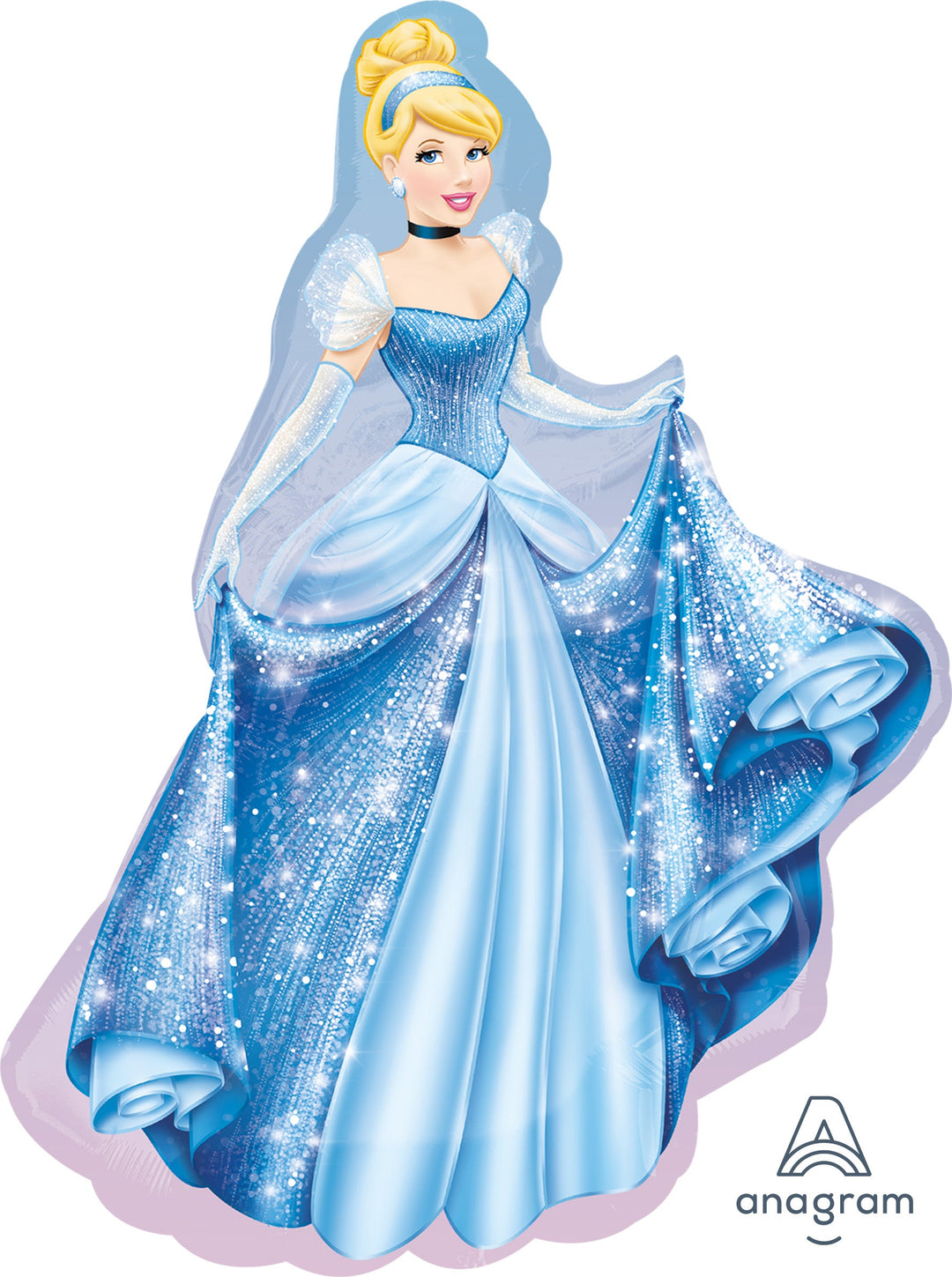 Cinderella Magic: Superior Floating Foil Balloon for Grand Birthday Sorcery