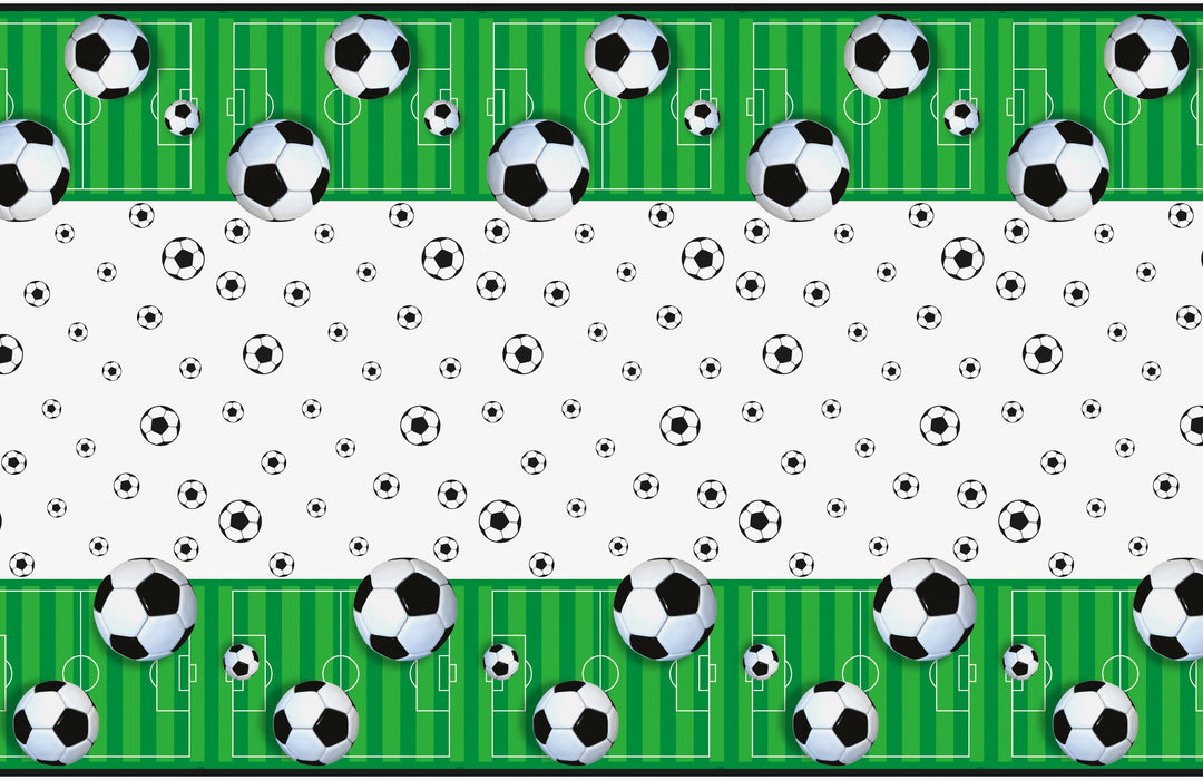 Score Big with Our Soccer-Themed Tablecloth: Easy Setup & Affordable Party Decor