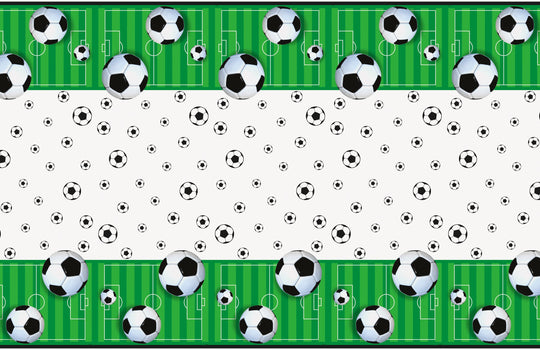 Score Big with Our Soccer-Themed Tablecloth: Easy Setup & Affordable Party Decor