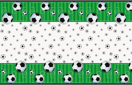 Score Big with Our Soccer-Themed Tablecloth: Easy Setup & Affordable Party Decor