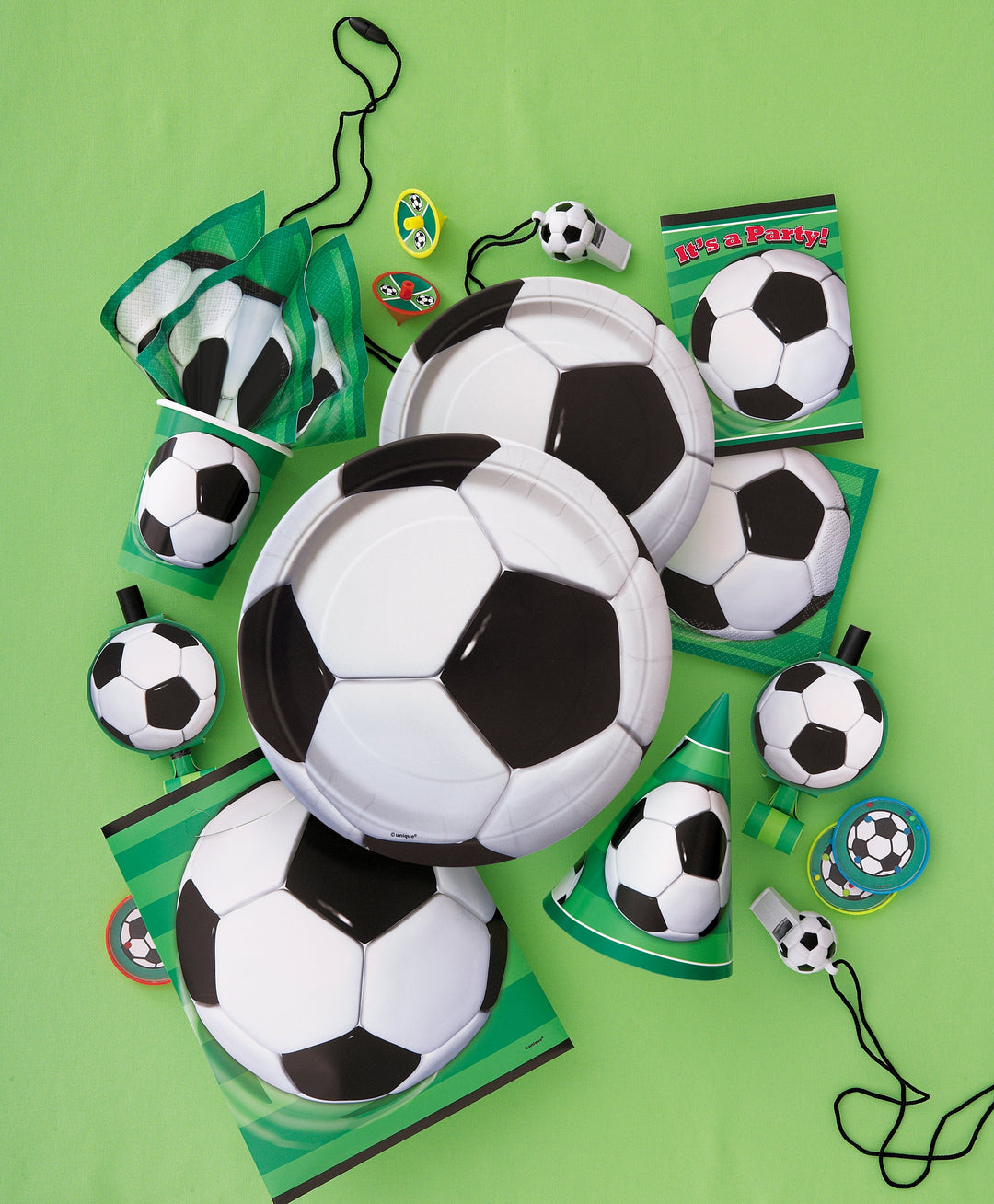 Ensemble Complet Prêt-à-fêter Soccer pour Enfants - License Officielle, Solution de Fun Tout-en-Un!