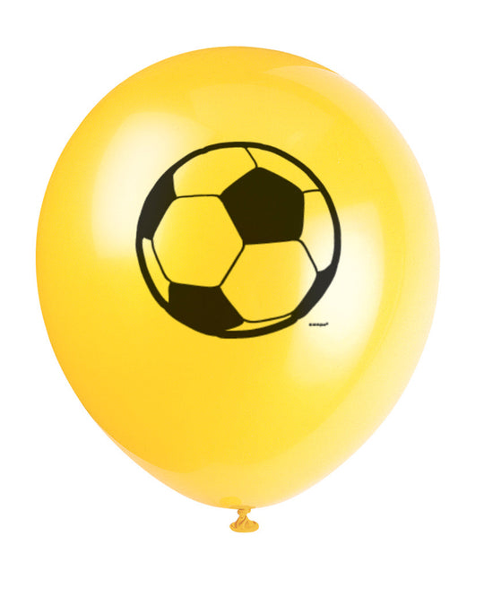 Score Big with Our Soccer-Themed Party Supplies! Affordable Pack of 8 for Anniversaries & Birthdays - Easy Setup & Coordinated Themes for Unisex Fun!