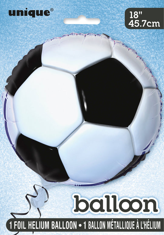 Soccer-Themed Superior Foil Balloon - Ideal Party Supply for Exciting Birthday Celebrations