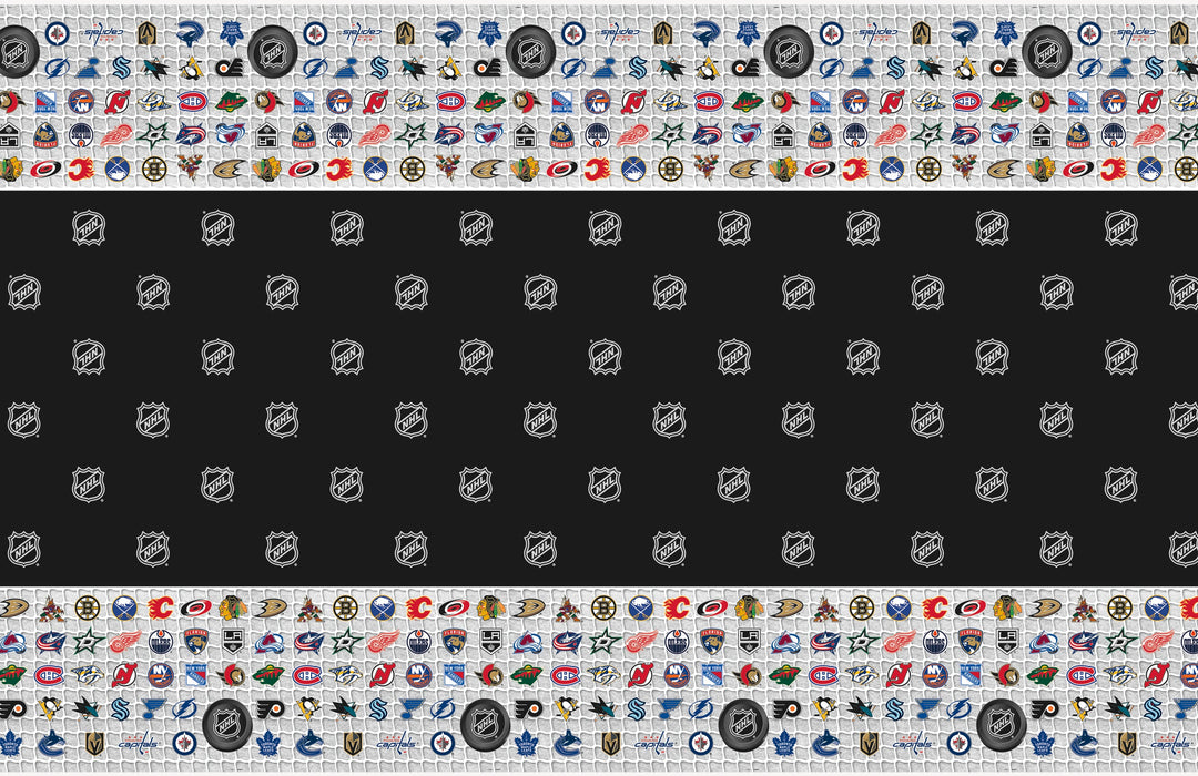 Ice-Ready NHL Tablecover – Faceoff with Festive Flair!