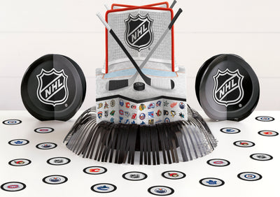 Faites le Point! Kit Déco NHL - Parfait pour les Anniversaires, Montage Facile, Amour au Premier But