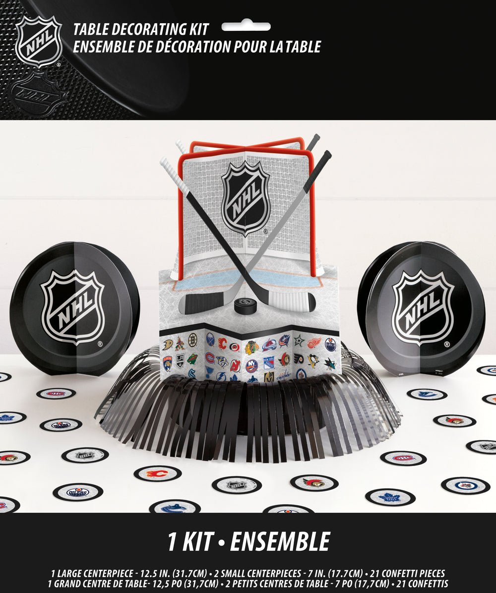 Score Big! NHL Decor Kit - Perfect for Birthdays, Easy Setup, Love at First Goal