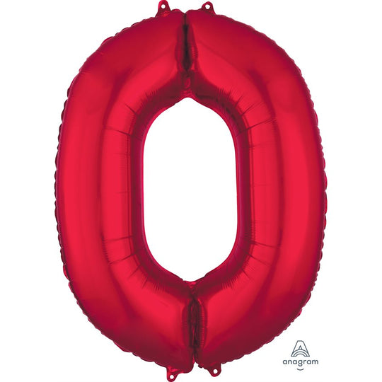 SuperShape Red Foil Balloon - Ultimate Party Decor with High Float Time