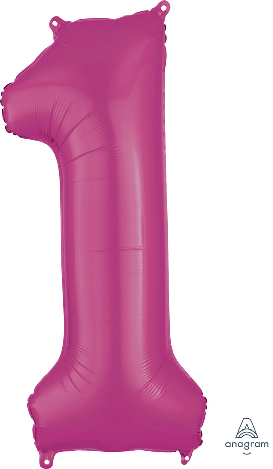 Stunning Pink Foil Balloon - Superior Float, Self-Sealing for Perfect Birthday Bash