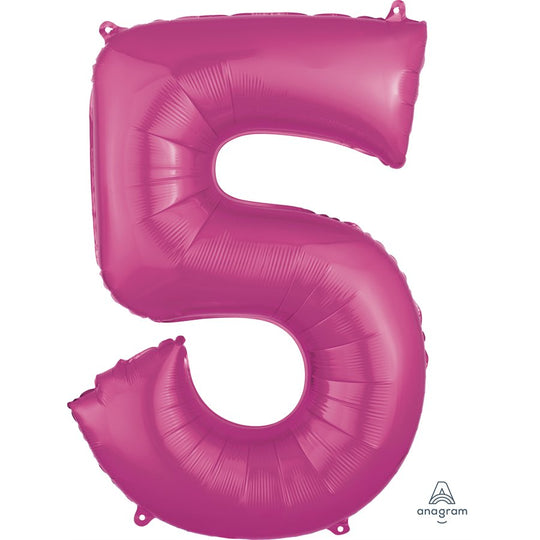 SuperShape Ballon Mylar Or Rose 86cm - Décor d'Anniversaire Parfait avec Une Flottabilité Supérieure