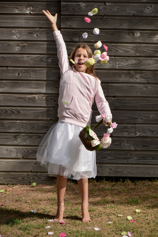 Set de 100 Pétales Blanches Élégantes pour Fêtes - Qualité Supérieure pour Anniversaires Chic