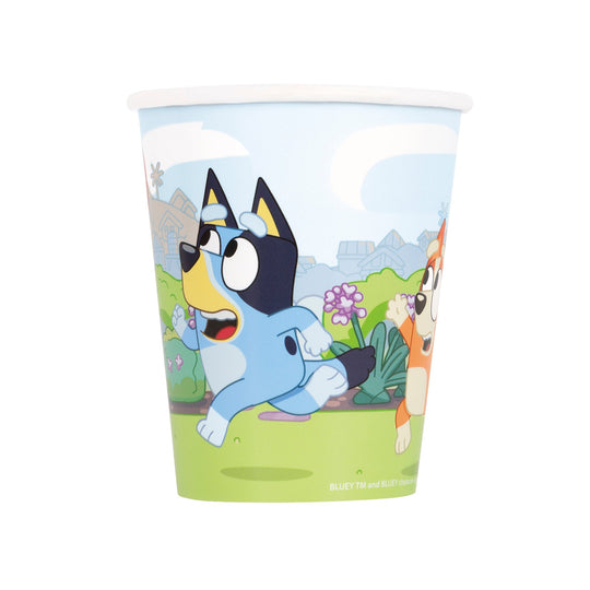 Bluey Paper Cups - Fun Birthday Party Supplies, Affordable & Thematic!