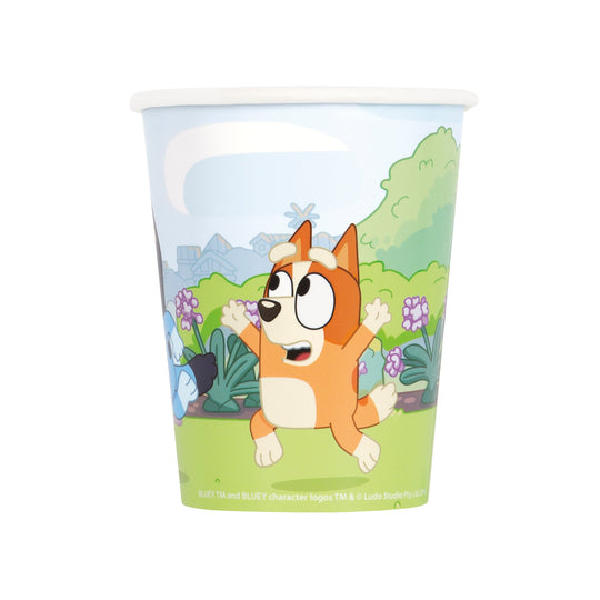 Bluey Paper Cups - Fun Birthday Party Supplies, Affordable & Thematic!