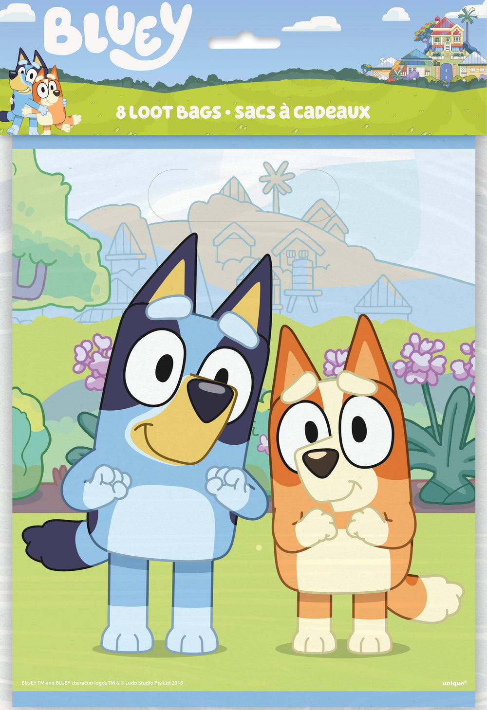 Bluey Loot Bags - Perfect Party Supplies for Memorable Birthdays!