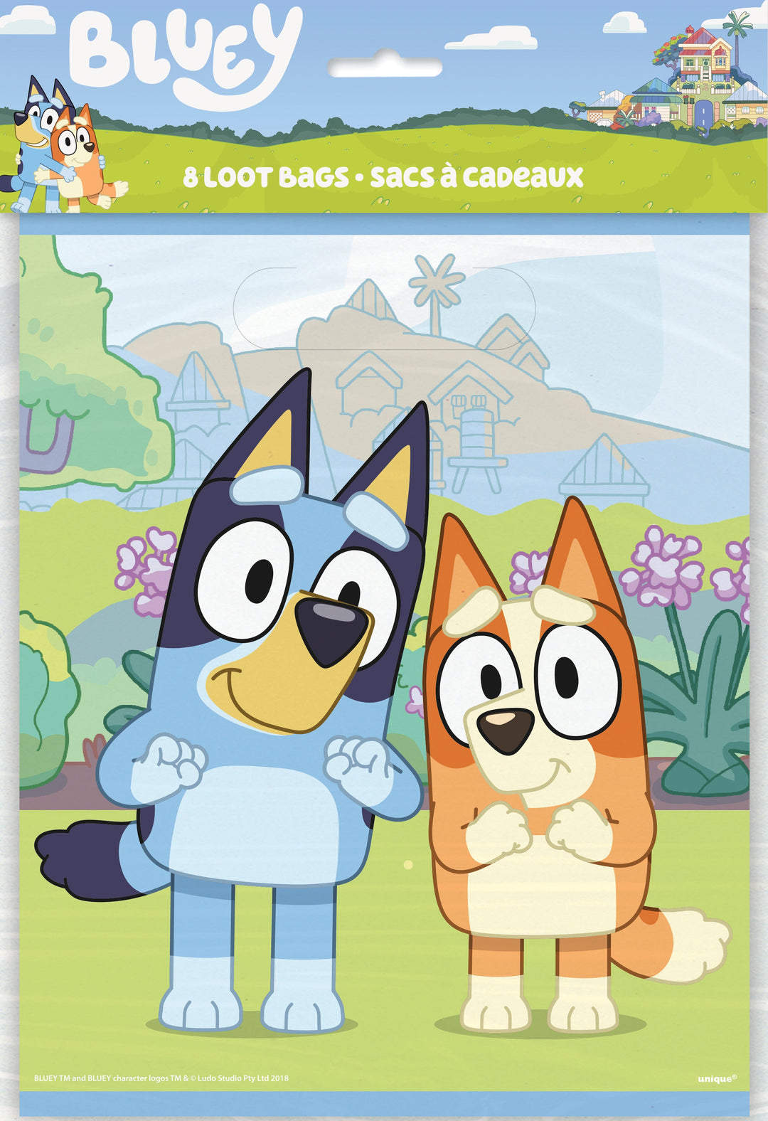 Bluey Loot Bags - Perfect Party Supplies for Memorable Birthdays!