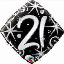 Premium 21st Birthday Foil Balloon - Superior Float Time, Perfect Party Decor