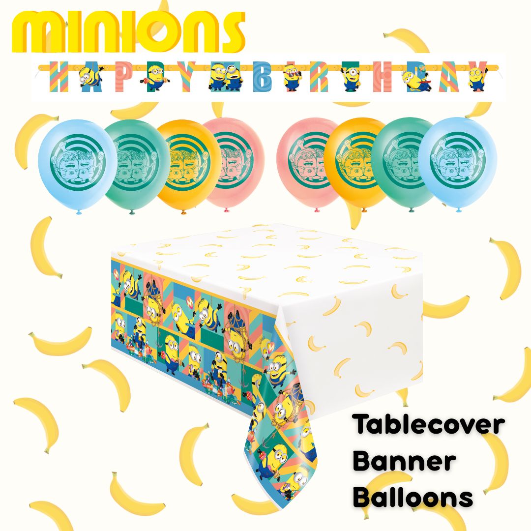 Despicable Me Party Bundle – Fun Supplies for Ultimate Celebration!