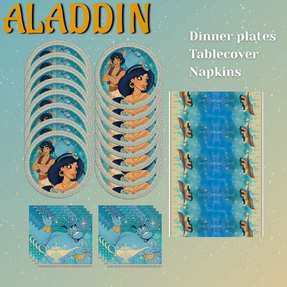 Aladdin Party Supplies Bundle – Enchanting Celebration Awaits!