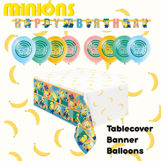 Despicable Me Party Bundle – Fun Supplies for Ultimate Celebration!