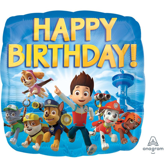 Ballon Mylar de Paw Patrol - Décoration Parfaite pour Fête, Durée de Flottaison Supérieure