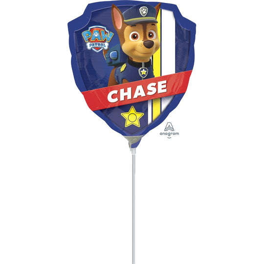 Paw Patrol Mini Ballon Mylar - La Déco Parfaite pour Fêtes avec Durée de Flottaison Exceptionnelle!