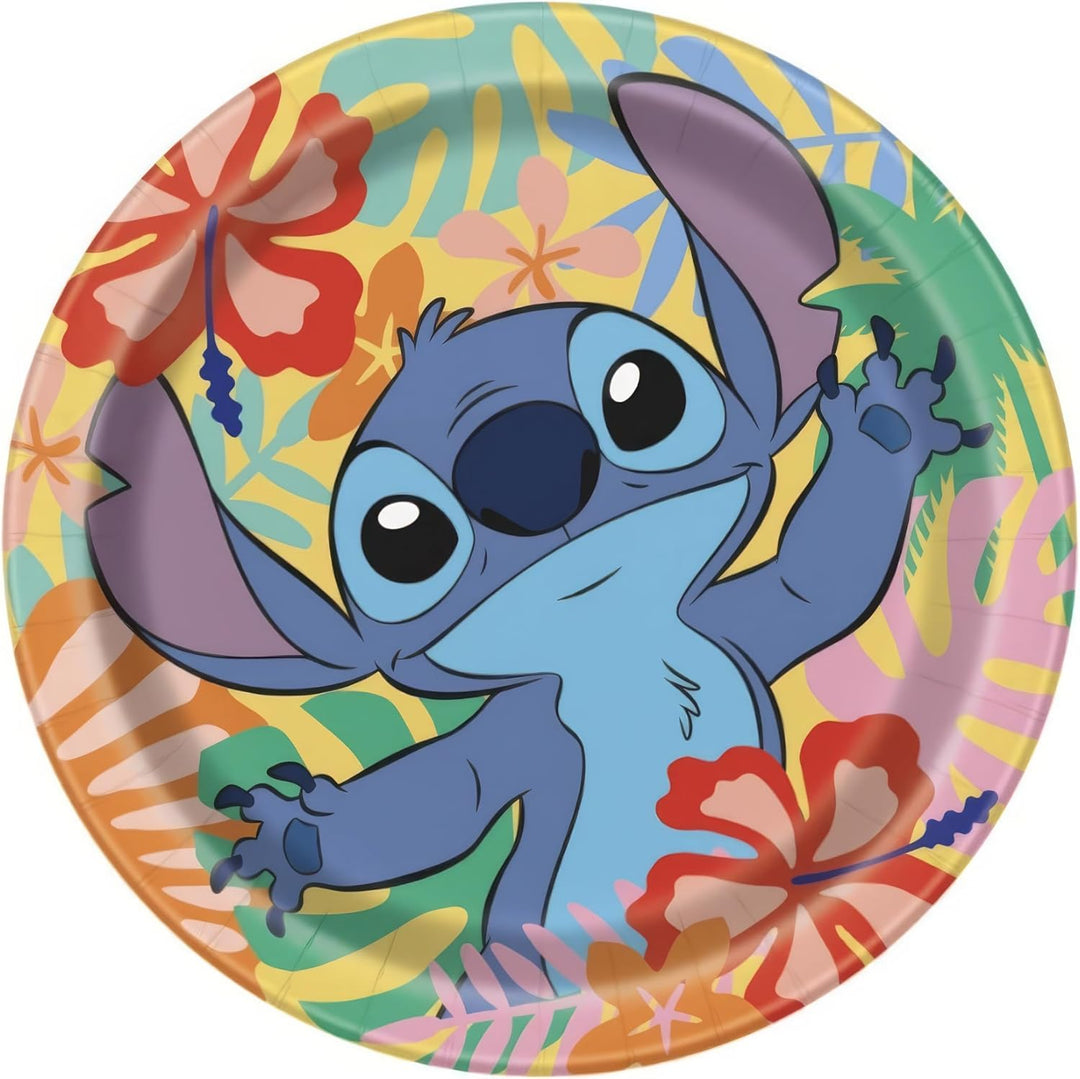 Lilo & Stitch 8-Pack 9" Birthday Dinner Plates Party Supplies