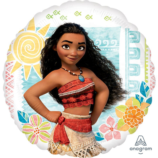 Moana Theme - Premium 18'' Foil Balloon for Unforgettable Birthday Parties