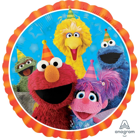 Sesame Street Magic! Superior Float Time Foil Balloon for Perfect Birthday Decor