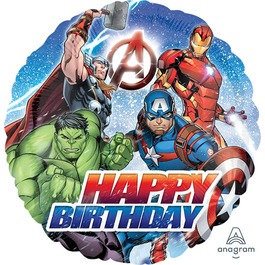 Avengers Ballon Mylar - Décoration de Fête Idéale avec Flottaison Supérieure & Auto-scellant