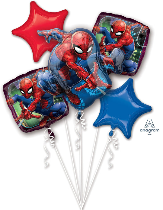 Prêt-à-fêter Spiderman 123pc: Planifiez une fête d'anniversaire ultime sans effort!