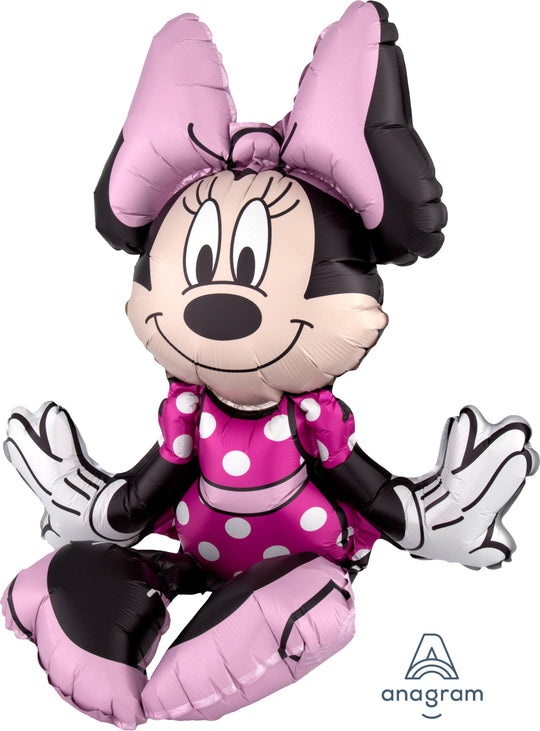 Magique Ballon Mylar Minnie Mouse - Décor Fête Idéal avec Longue Durée de Flottaison