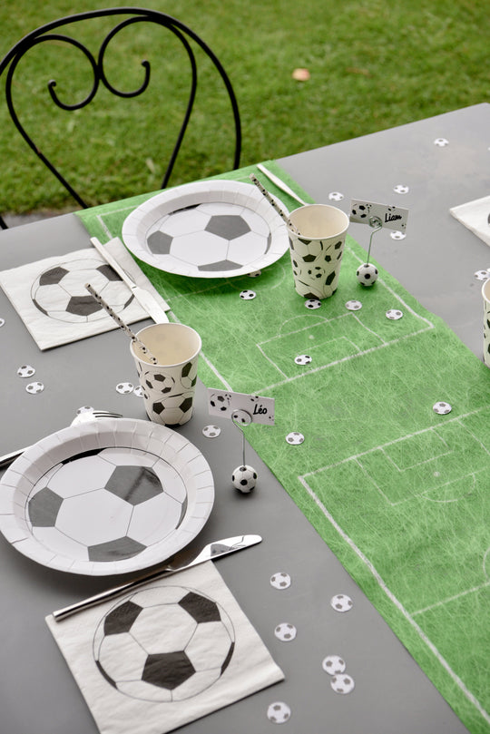 Premium Soccer-Themed Lunch Napkins - Perfectly Elegant for Special Parties