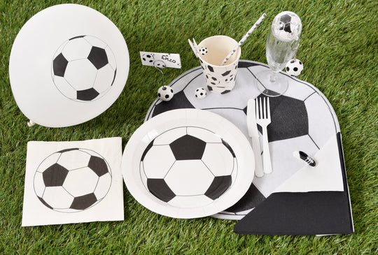 Premium Soccer-Themed Lunch Napkins - Perfectly Elegant for Special Parties