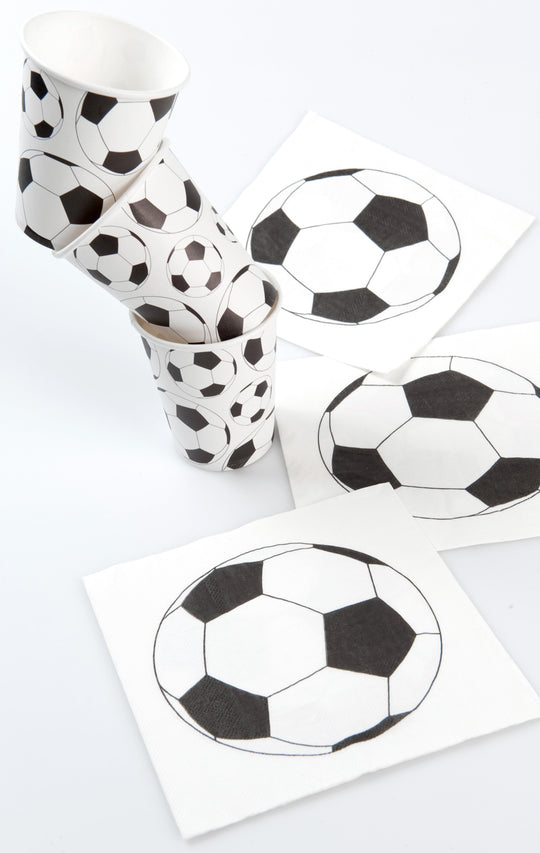 Premium Soccer-Themed Lunch Napkins - Perfectly Elegant for Special Parties