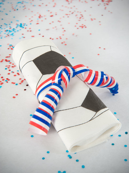 Premium Soccer-Themed Lunch Napkins - Perfectly Elegant for Special Parties