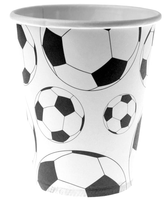 Premium Soccer-Themed Party Paper Cups - Elevate Your Celebration!