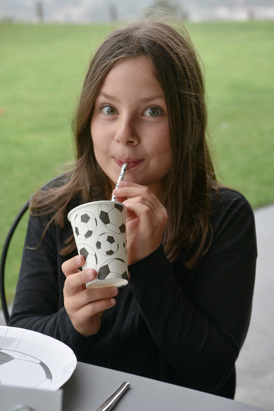 Premium Soccer-Themed Party Paper Cups - Elevate Your Celebration!