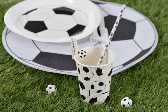 Premium Soccer-Themed Party Paper Cups - Elevate Your Celebration!