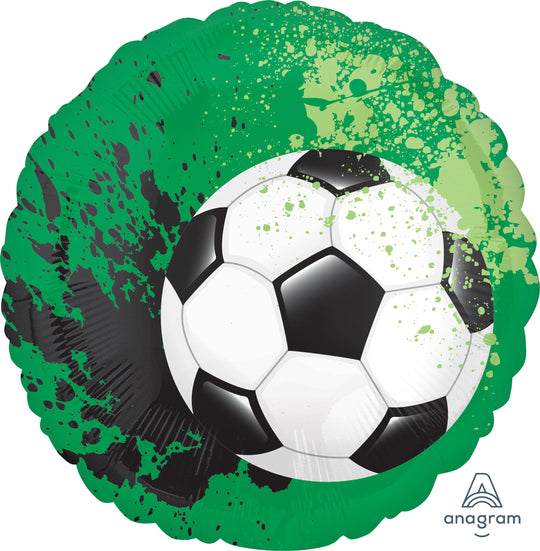 Soccer-Themed Superior Float Foil Balloon - Perfect Party Decor with Self-Sealing Feature