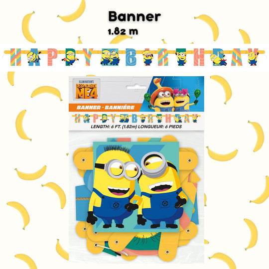 Despicable Me Party Bundle – Fun Supplies for Ultimate Celebration!