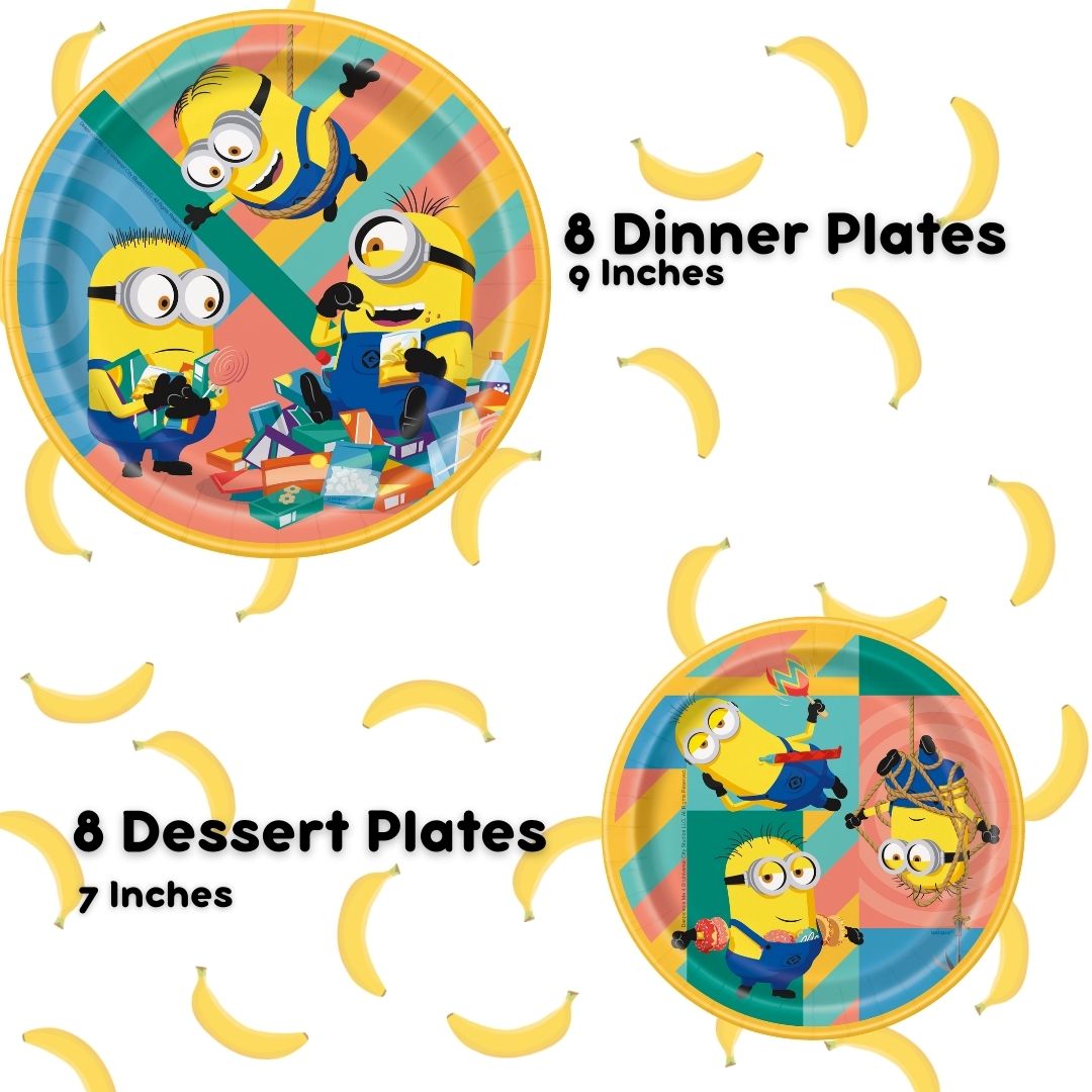 Despicable Me Party Supplies Bundle - Ultimate Fun for Birthdays!
