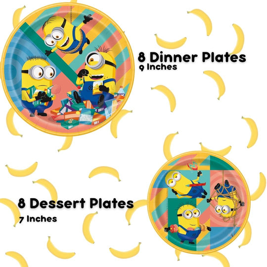 Despicable Me Party Supplies Bundle - Ultimate Fun for Birthdays!