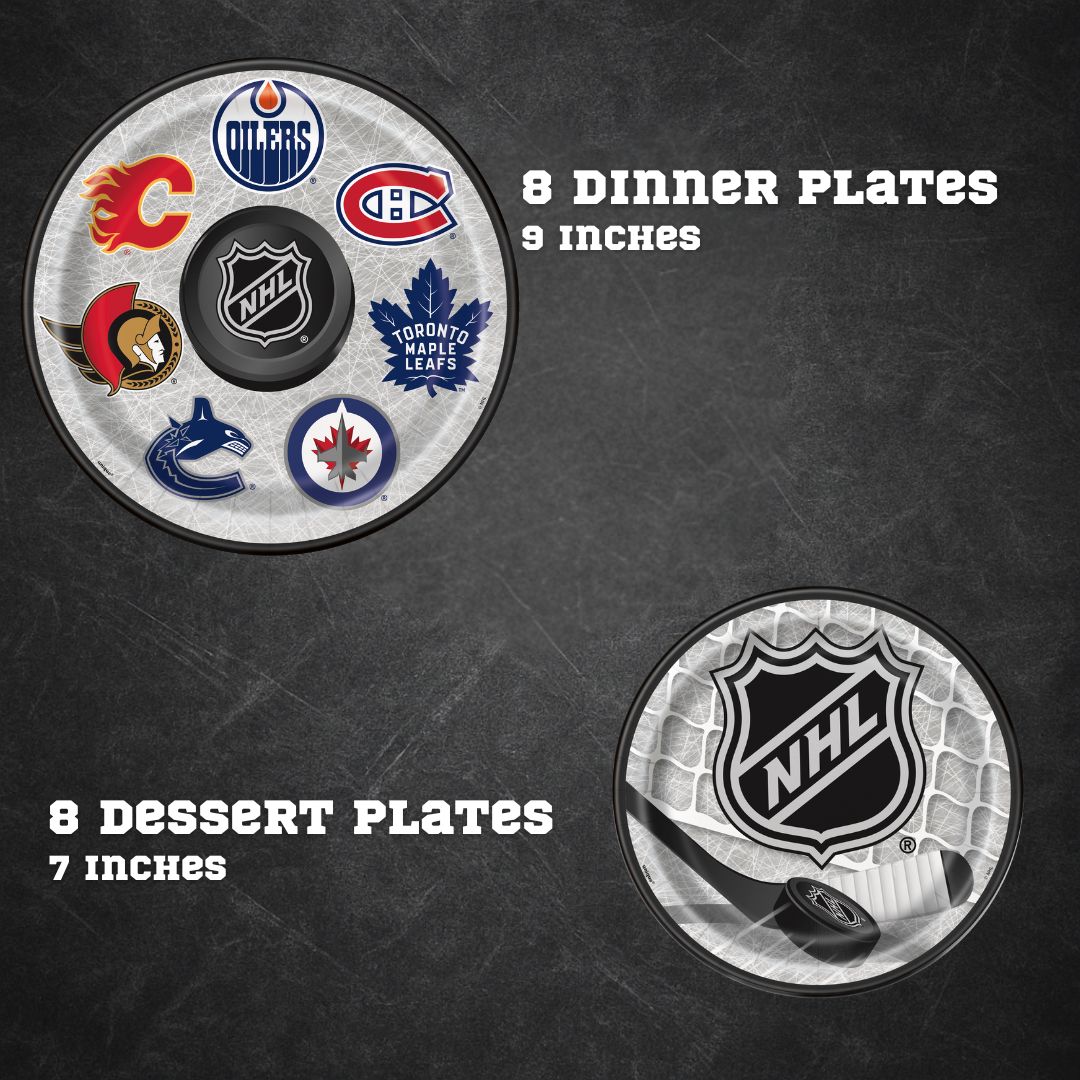 NHL Party Bundle: 85 Essential Supplies for Effortless Fun!