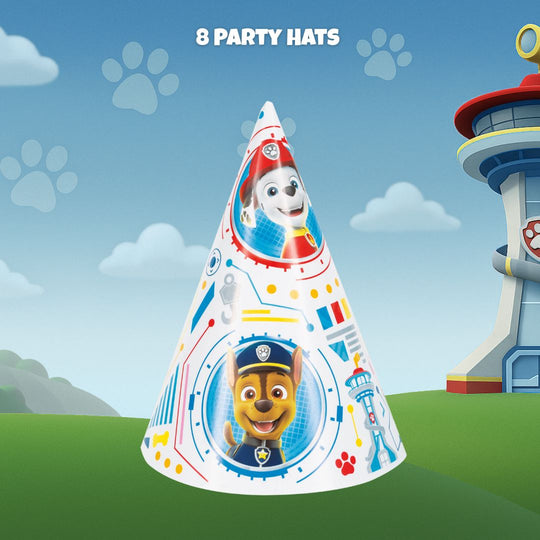 Paw Patrol Party Bundle: 8 Hats & Blowouts for Ultimate Fun!