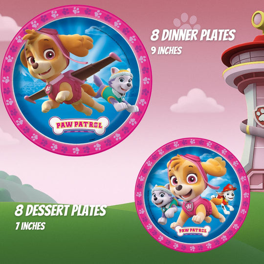 Skye Paw Patrol Party Supplies Bundle - The Ultimate Celebration Kit!